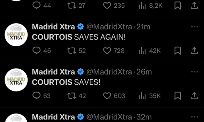 ''RELACJA'' fanowskiego konta Realu ze wczorajszego meczu xD